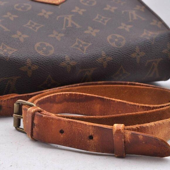 Auth Louis Vuitton Monogram Cartouchiere MM Shoulder Cross Bag - Picture 4 of 12